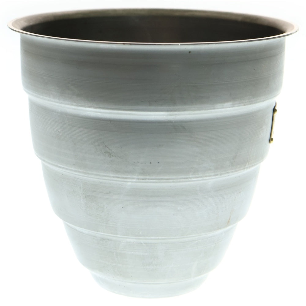 m&m(エムアンドエム) ×MASSES POT TYPE 1 - Chrysails STEEL / MEDIUM マシス クリサリス 鉄鉢 ポット シルバー