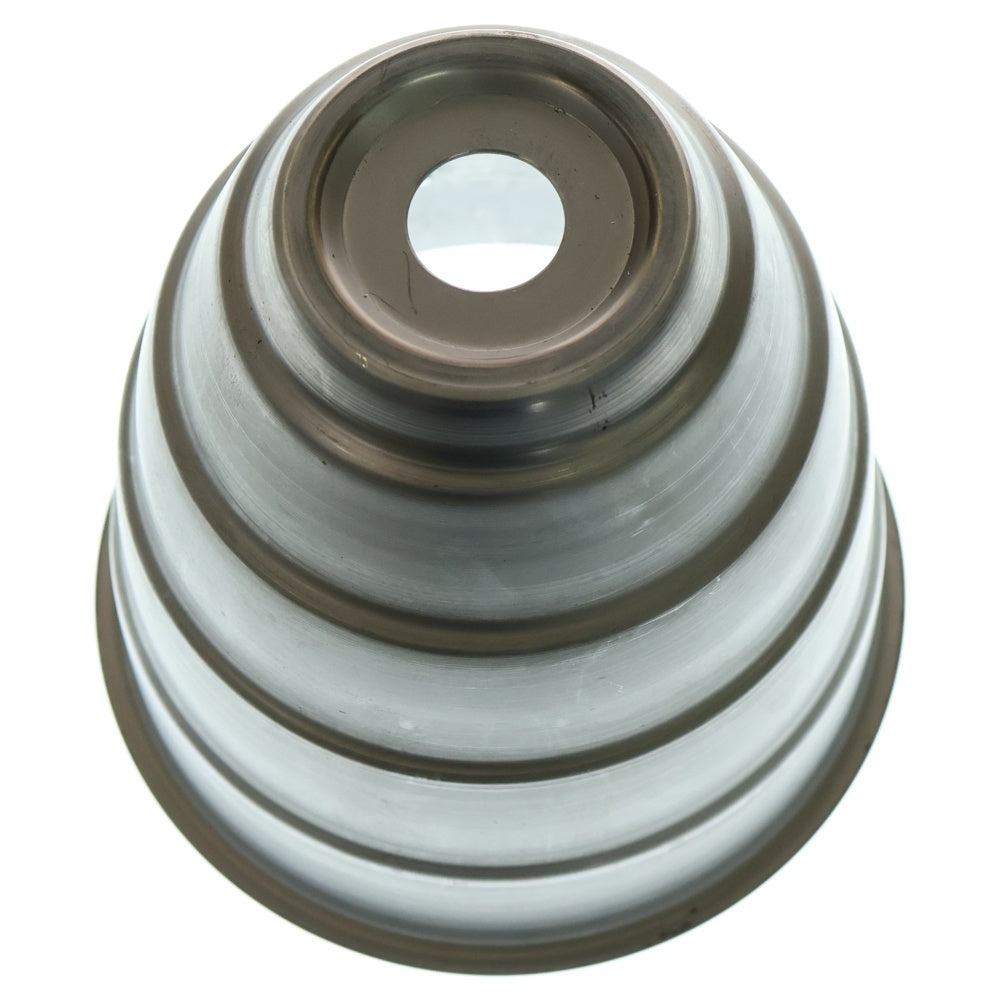 m&m(エムアンドエム) ×MASSES POT TYPE 1 - Chrysails STEEL / MEDIUM マシス クリサリス 鉄鉢 ポット シルバー