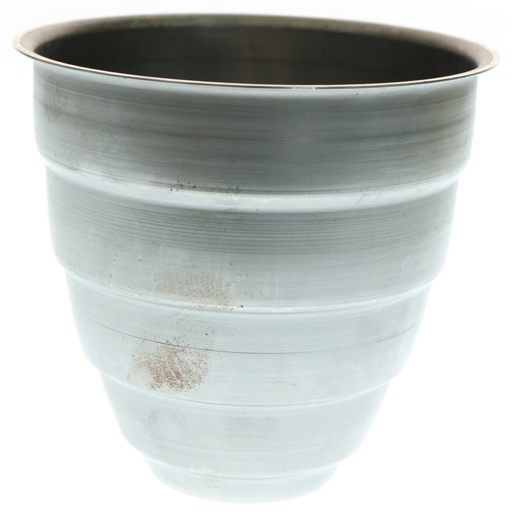 m&m(エムアンドエム) ×MASSES POT TYPE 1 - Chrysails STEEL / MEDIUM マシス クリサリス 鉄鉢 ポット シルバー