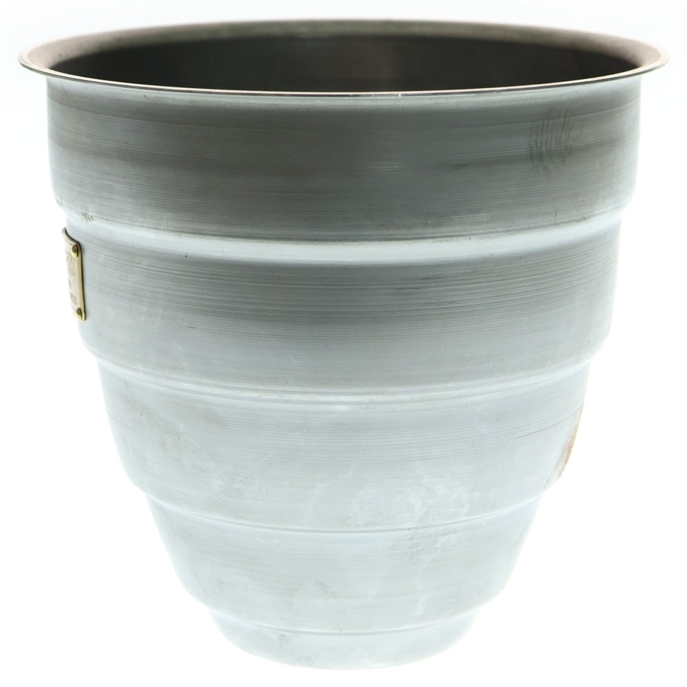 m&m(エムアンドエム) ×MASSES POT TYPE 1 - Chrysails STEEL / MEDIUM マシス クリサリス 鉄鉢 ポット シルバー