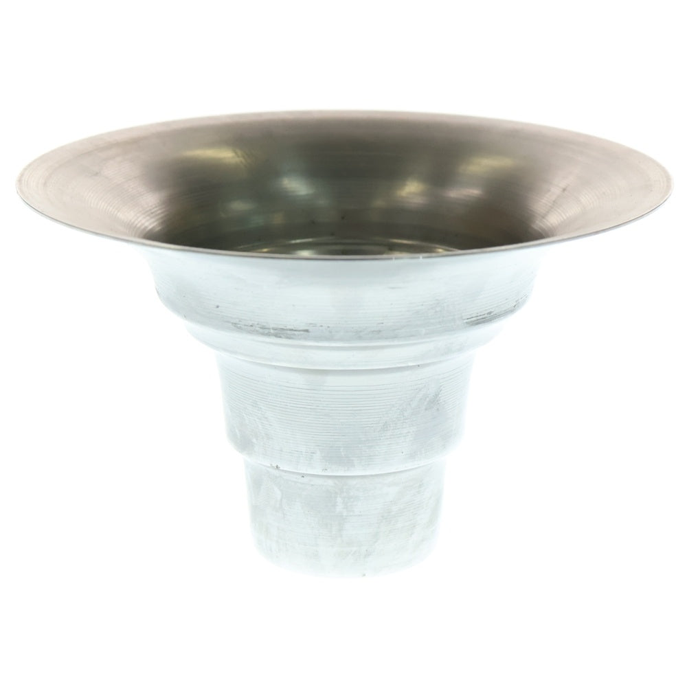 m&m(エムアンドエム) ×MASSES POT TYPE 2 - Shade STEEL / SMALL マシス シェード 鉄鉢 ポット シルバー