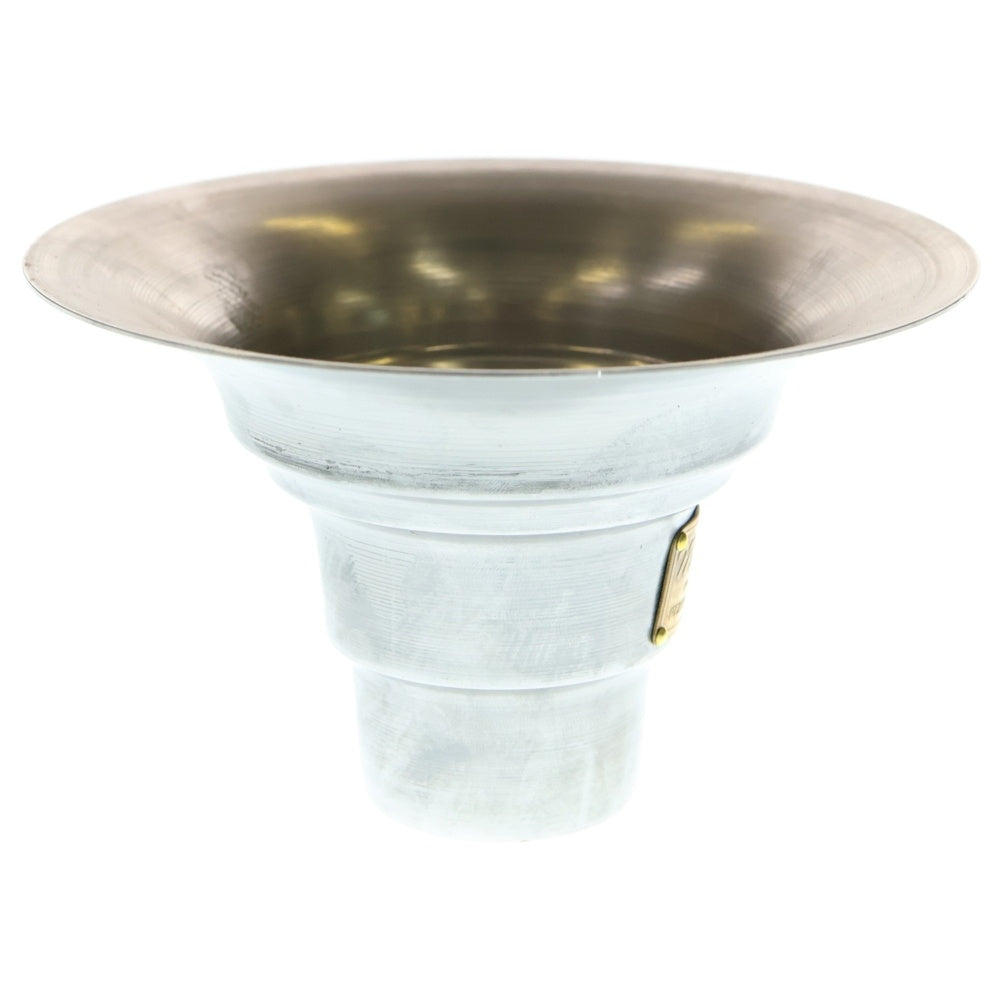 m&m(エムアンドエム) ×MASSES POT TYPE 2 - Shade STEEL / SMALL マシス シェード 鉄鉢 ポット シルバー