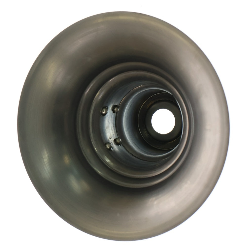 m&m(エムアンドエム) ×MASSES POT TYPE 2 - Shade STEEL / SMALL マシス シェード 鉄鉢 ポット シルバー