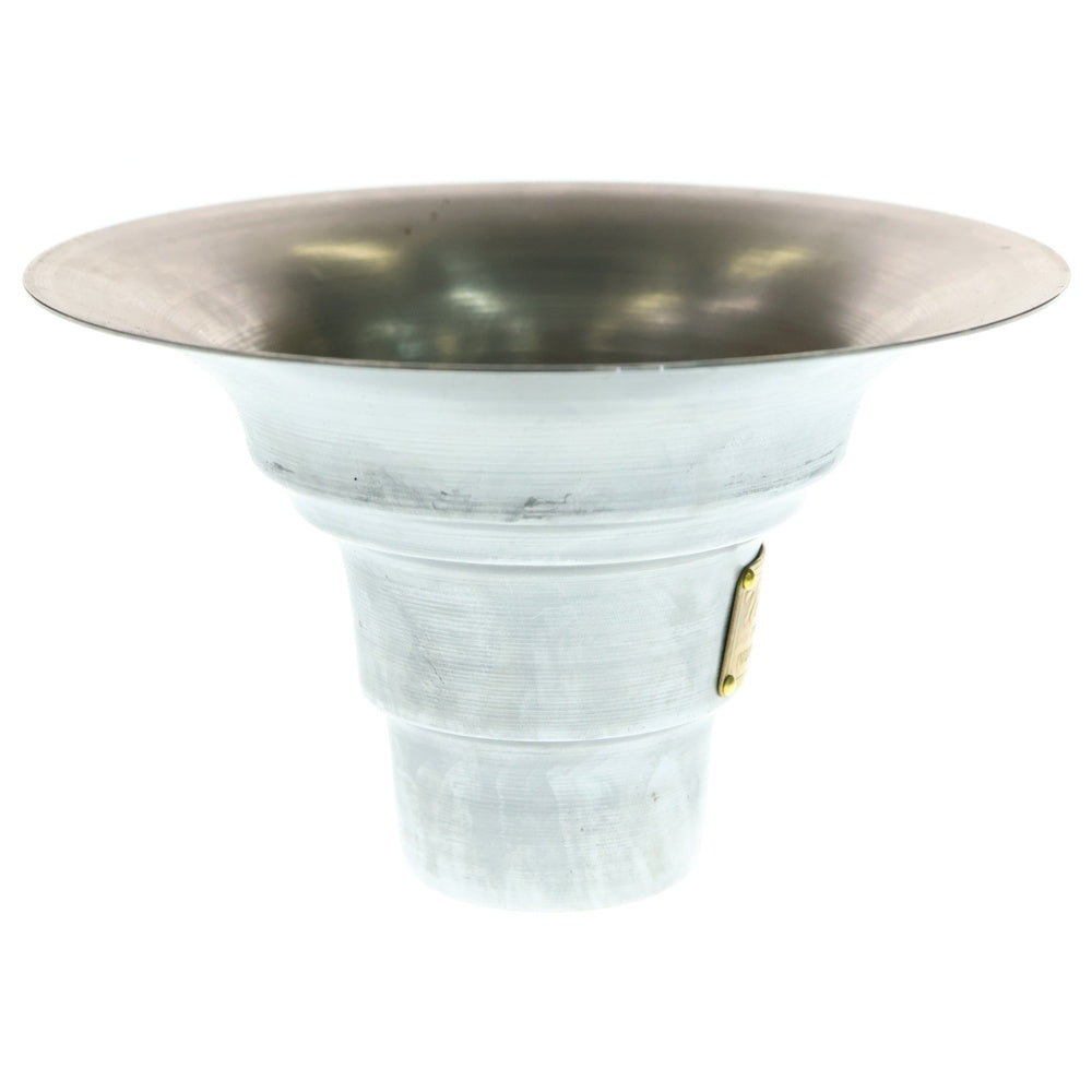 m&m(エムアンドエム) ×MASSES POT TYPE 2 - Shade STEEL / SMALL マシス シェード 鉄鉢 ポット シルバー