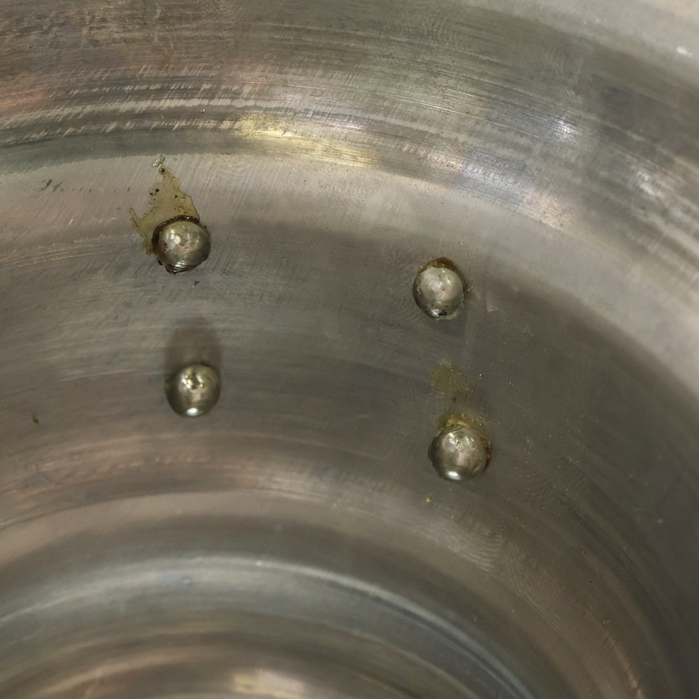 m&m(エムアンドエム) ×MASSES POT TYPE 6 - Bibendum Aluminum / SMALL マシス ビバンダム アルミ鉢 ポット シルバー