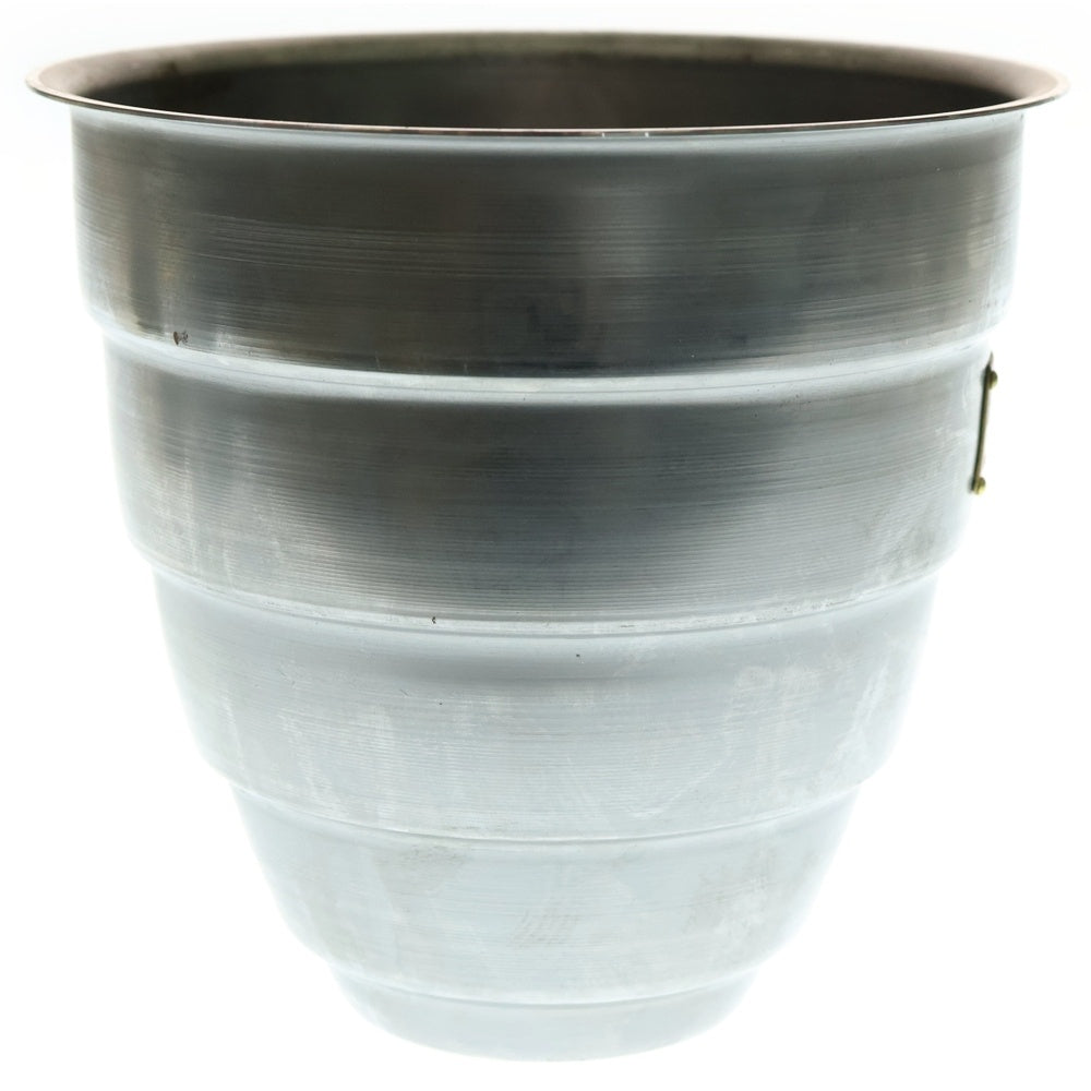 m&m(エムアンドエム) ×MASSES POT TYPE 1 - Chrysails STEEL / MEDIUM マシス クリサリス 鉄鉢 ポット シルバー