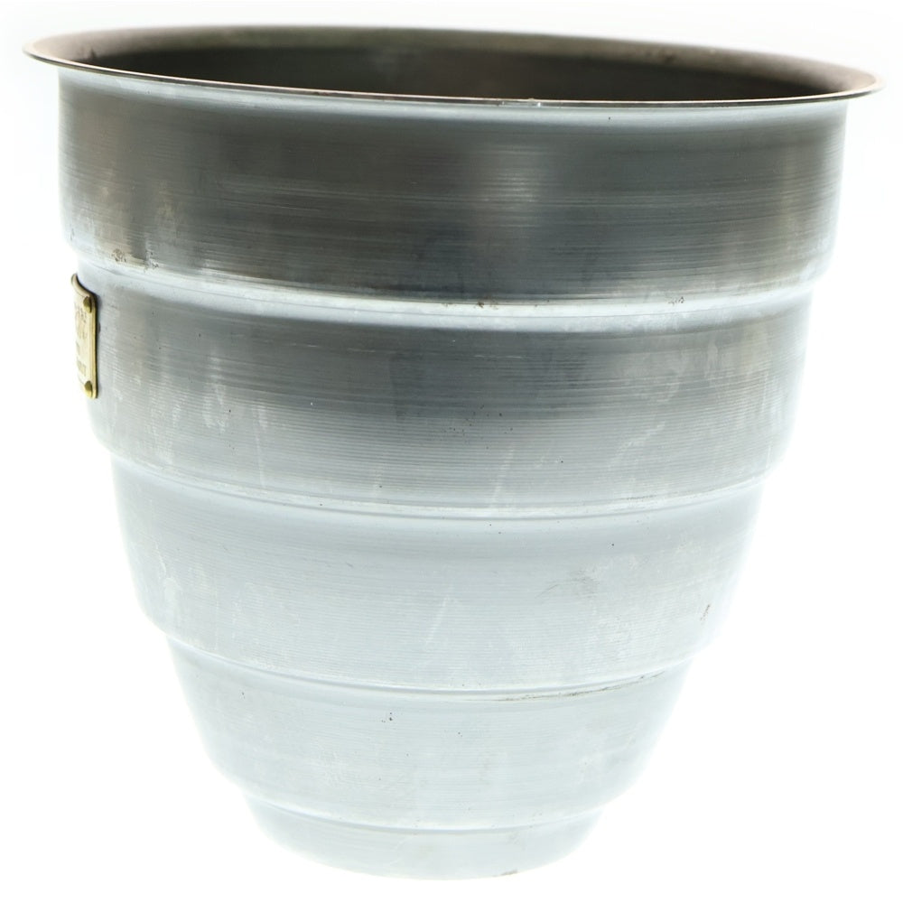 m&m(エムアンドエム) ×MASSES POT TYPE 1 - Chrysails STEEL / MEDIUM マシス クリサリス 鉄鉢 ポット シルバー