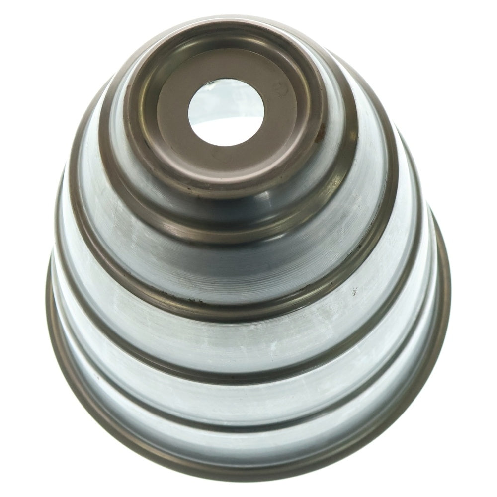 m&m(エムアンドエム) ×MASSES POT TYPE 1 - Chrysails STEEL / MEDIUM マシス クリサリス 鉄鉢 ポット シルバー