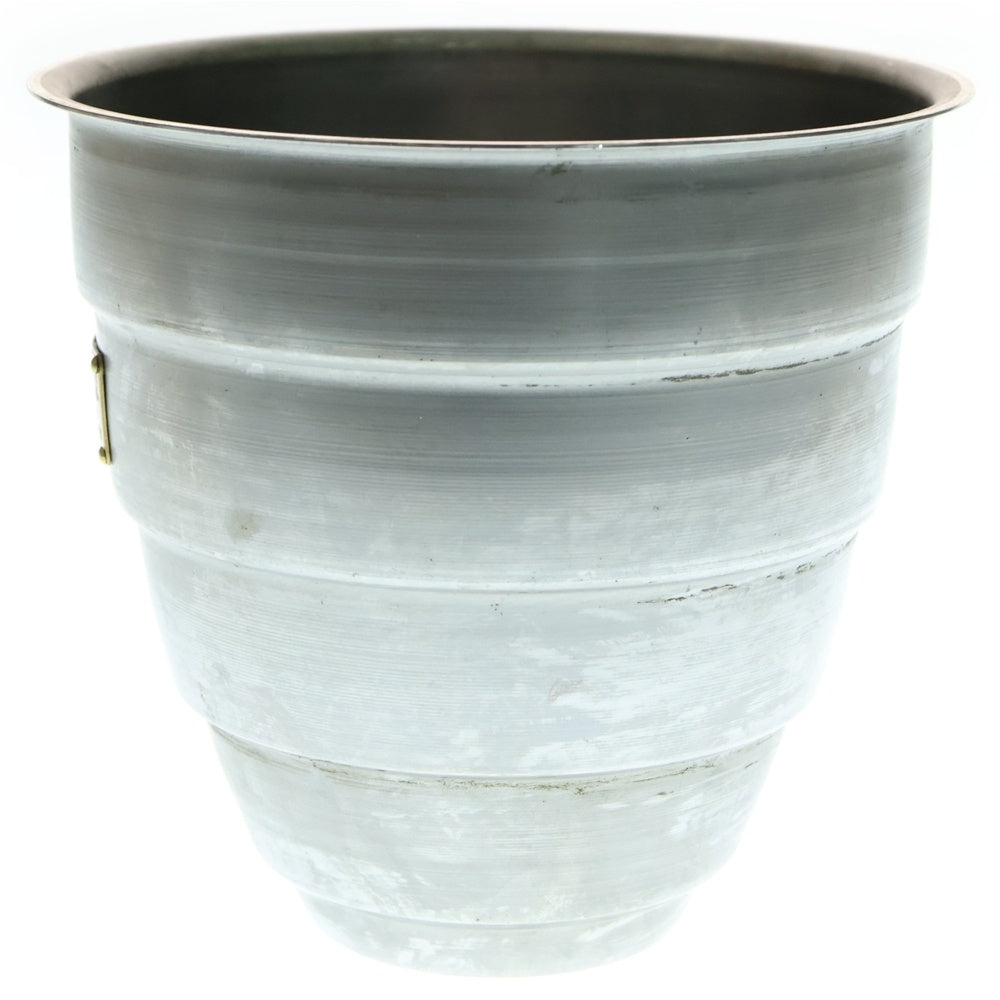 m&m(エムアンドエム) ×MASSES POT TYPE 1 - Chrysails STEEL / MEDIUM マシス クリサリス 鉄鉢 ポット シルバー