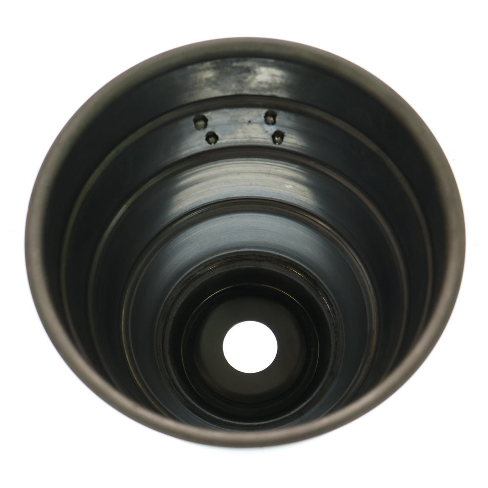 m&m(エムアンドエム) ×MASSES POT TYPE 1 - Chrysails STEEL / MEDIUM マシス クリサリス 鉄鉢 ポット シルバー