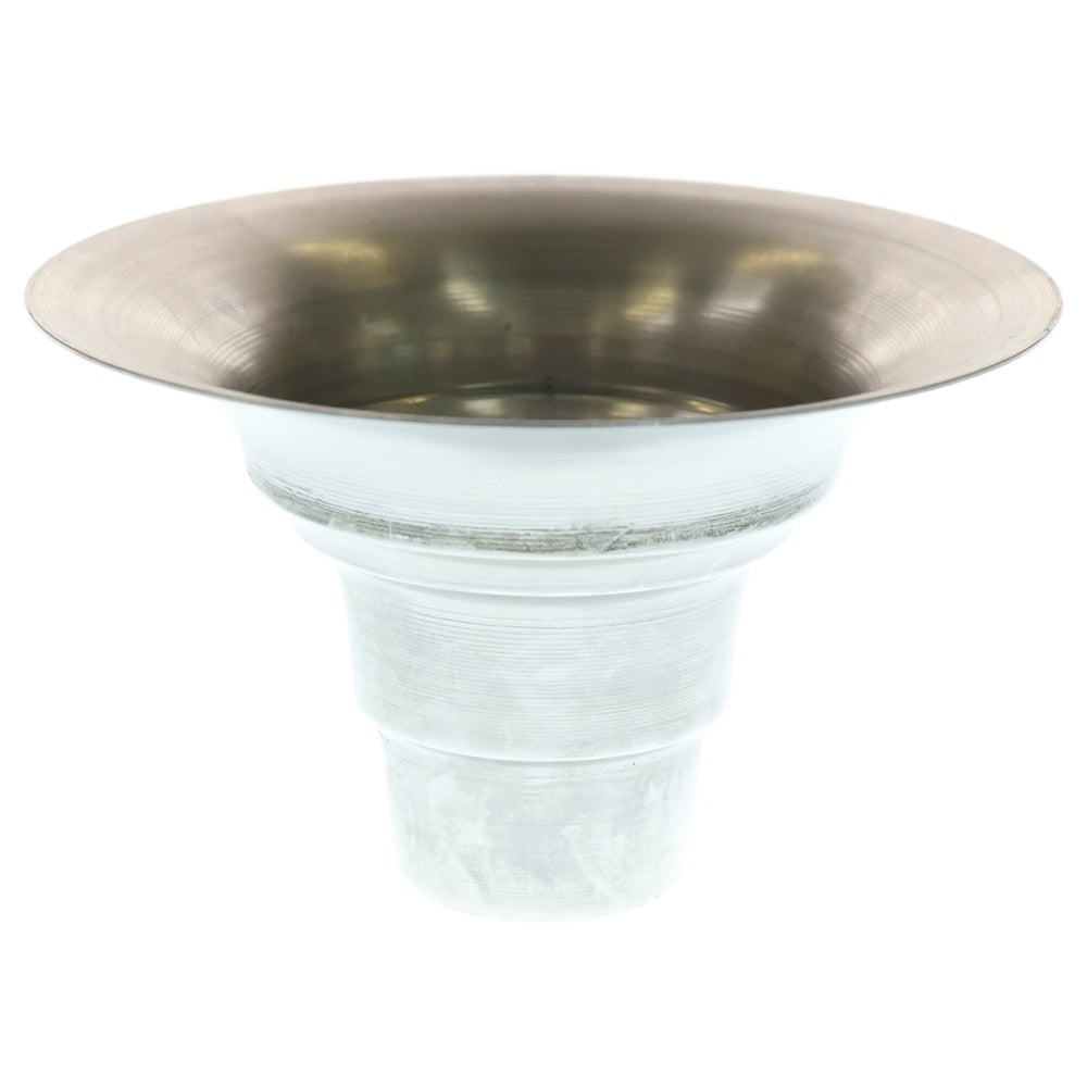 m&m(エムアンドエム) ×MASSES POT TYPE 2 - Shade STEEL / SMALL マシス シェード 鉄鉢 ポット シルバー