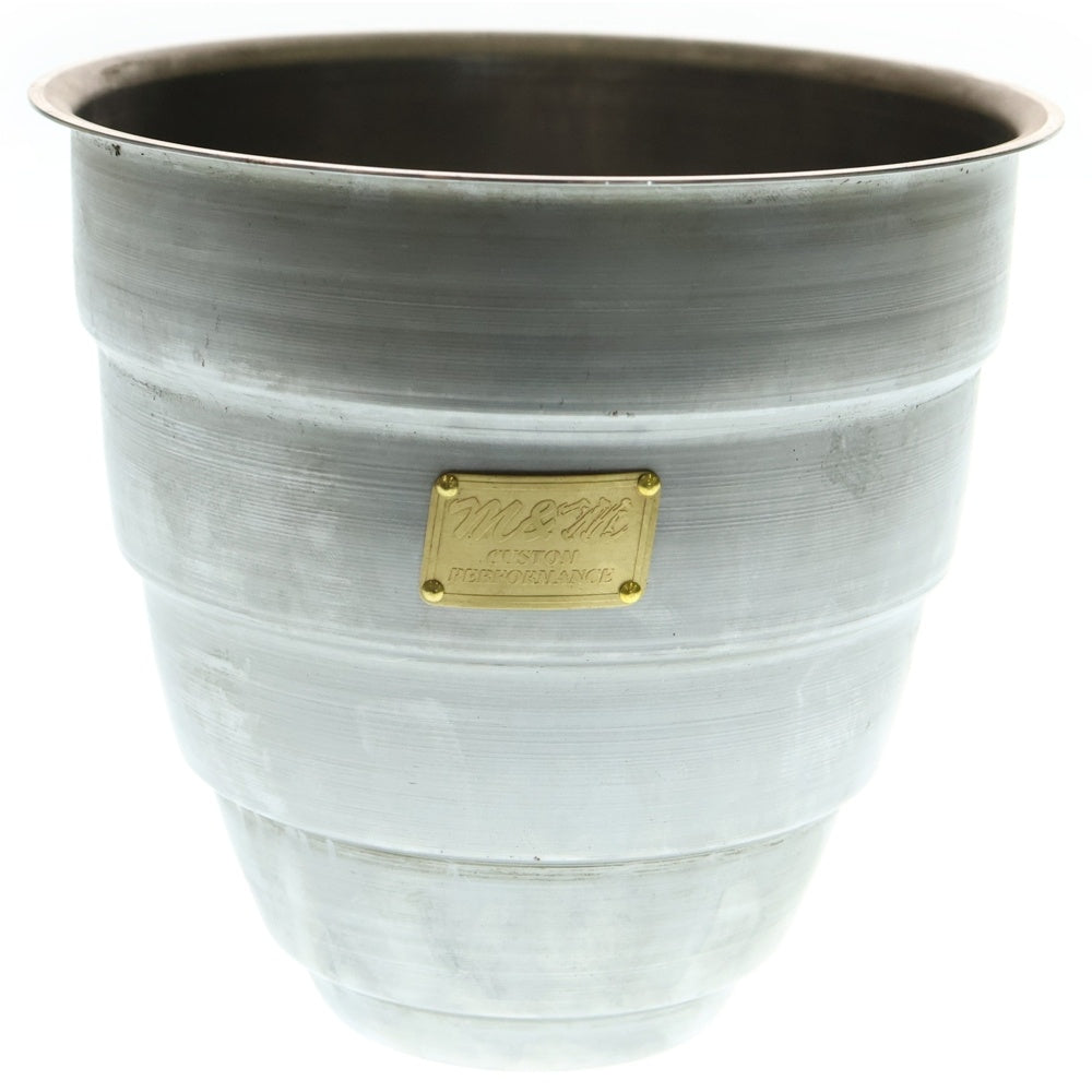 m&m(エムアンドエム) ×MASSES POT TYPE 1 - Chrysails STEEL / MEDIUM マシス クリサリス 鉄鉢 ポット シルバー