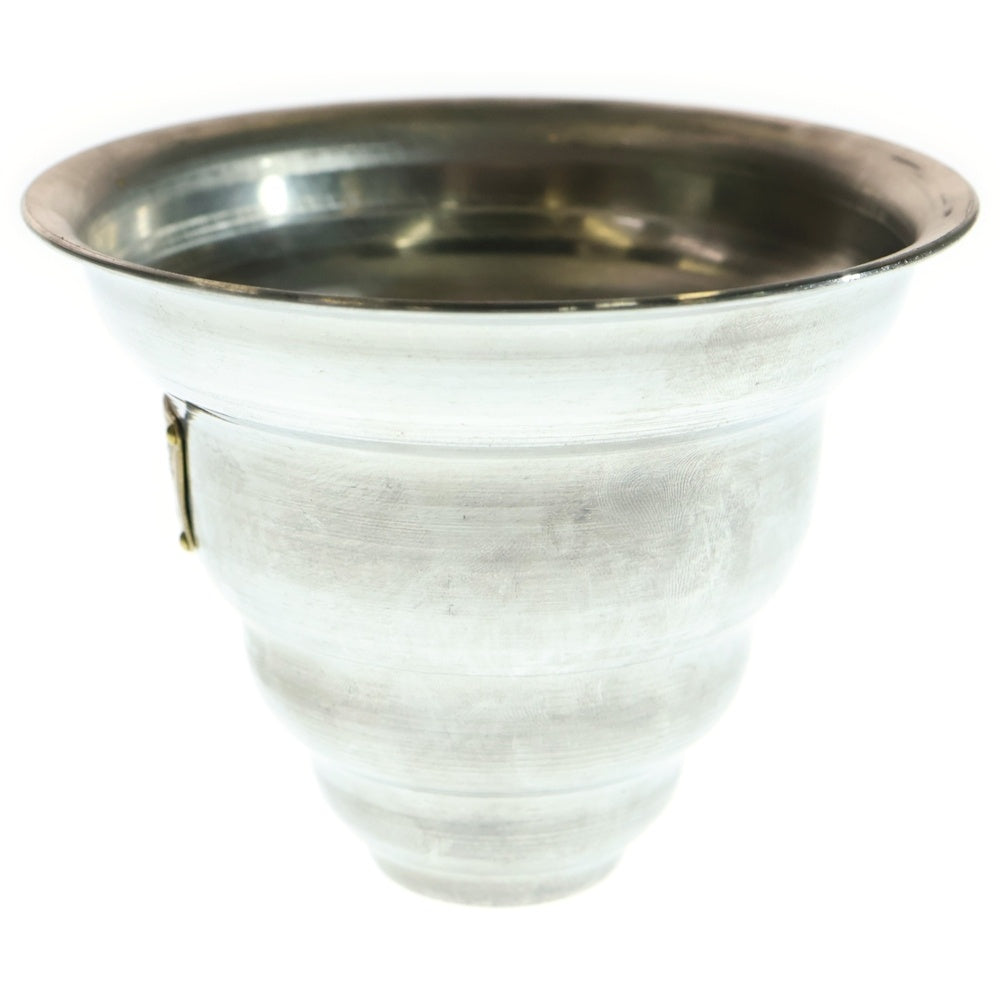 m&m(エムアンドエム) ×MASSES POT TYPE 6 - Bibendum Aluminum / SMALL マシス ビバンダム アルミ鉢 ポット シルバー