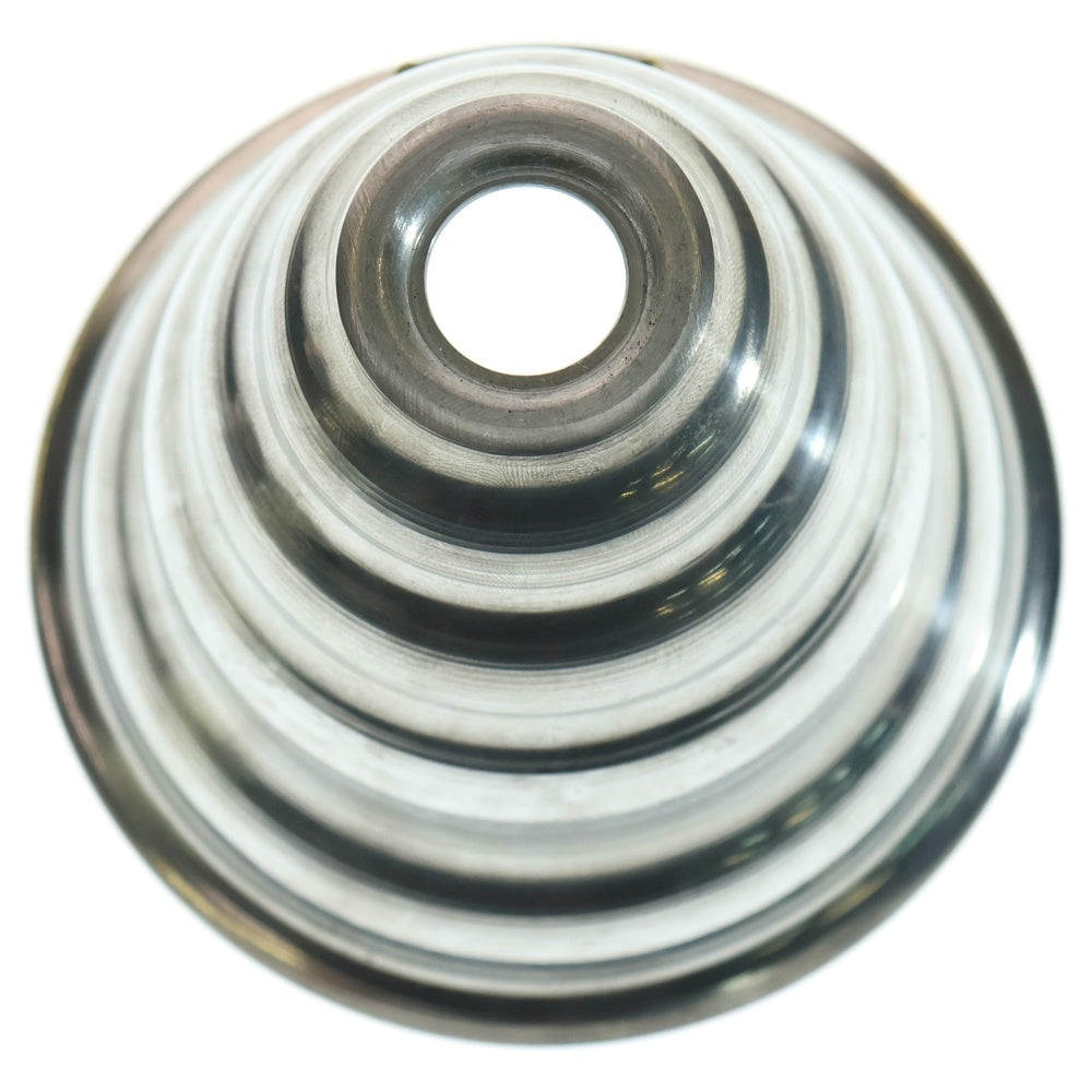 m&m(エムアンドエム) ×MASSES POT TYPE 6 - Bibendum Aluminum / SMALL マシス ビバンダム アルミ鉢 ポット シルバー