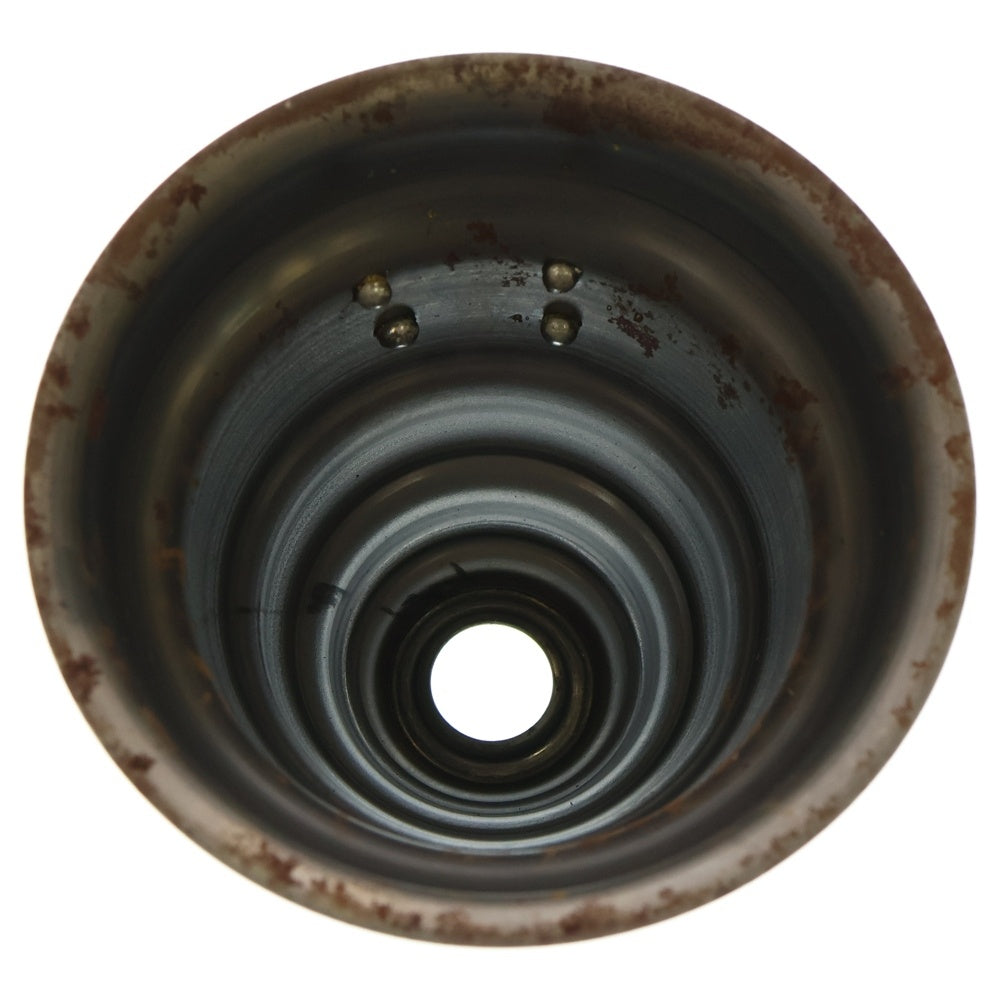 m&m(エムアンドエム) ×MASSES POT TYPE 6 - Bibendum STEEL / SMALL マシス ビバンダム 鉄鉢 ポット シルバー