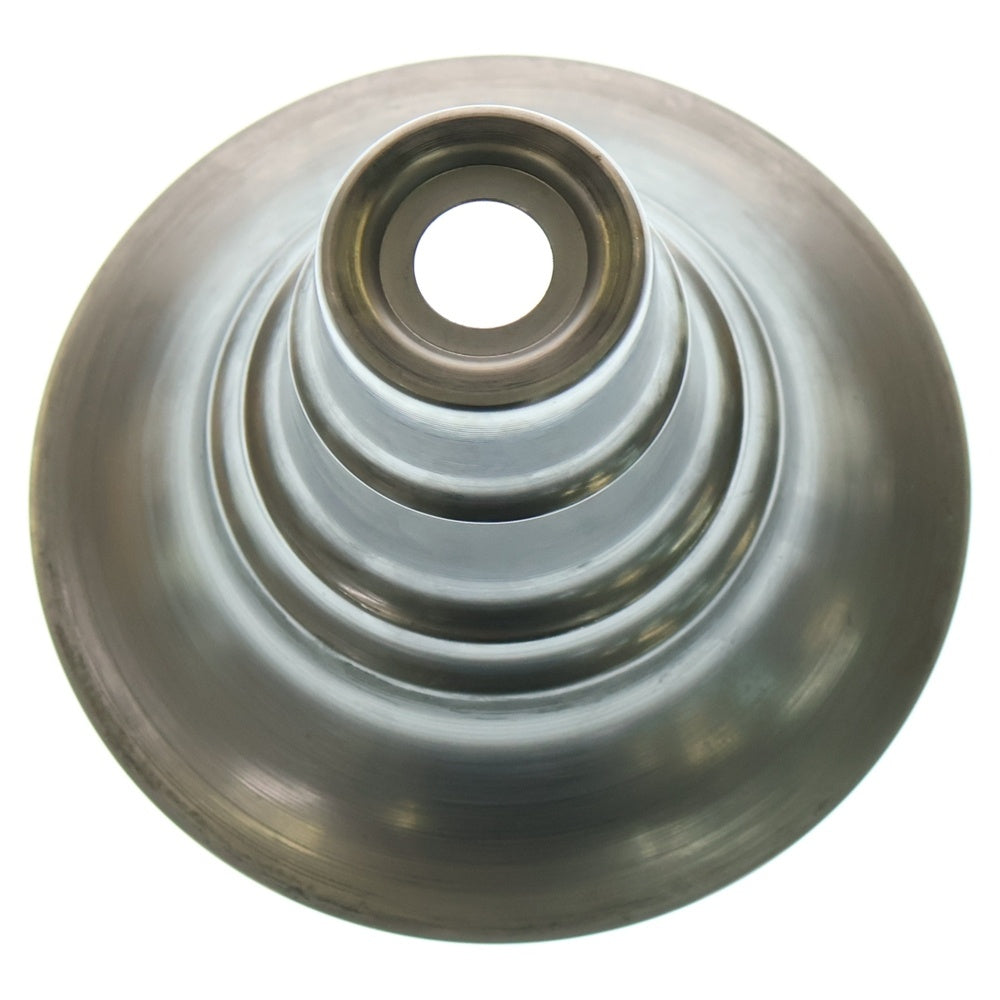 m&m(エムアンドエム) ×MASSES POT TYPE 2 - Shade STEEL / SMALL マシス シェード 鉄鉢 ポット シルバー