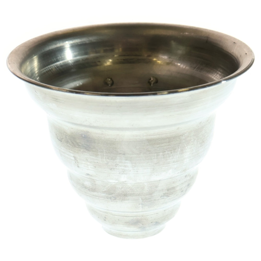 m&m(エムアンドエム) ×MASSES POT TYPE 6 - Bibendum Aluminum / SMALL マシス ビバンダム アルミ鉢 ポット シルバー