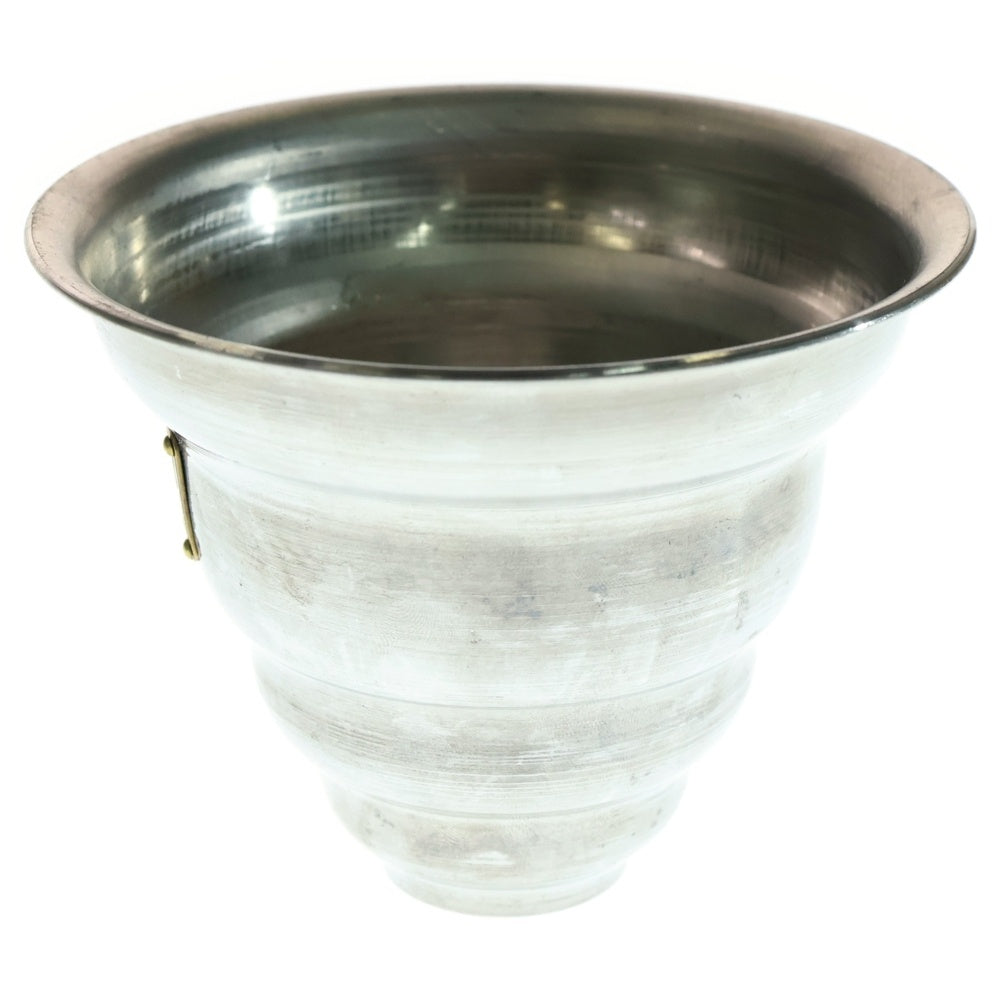 m&m(エムアンドエム) ×MASSES POT TYPE 6 - Bibendum Aluminum / SMALL マシス ビバンダム アルミ鉢 ポット シルバー