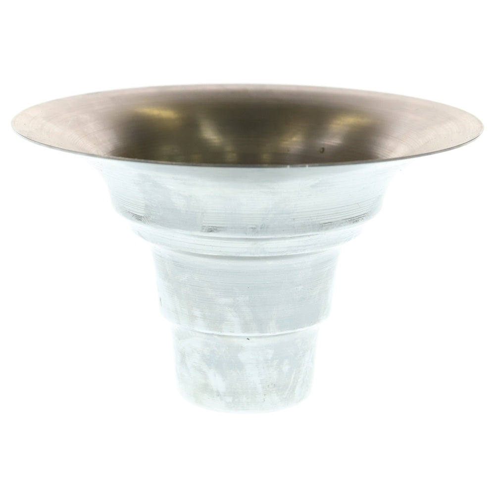 m&m(エムアンドエム) ×MASSES POT TYPE 2 - Shade STEEL / SMALL マシス シェード 鉄鉢 ポット シルバー