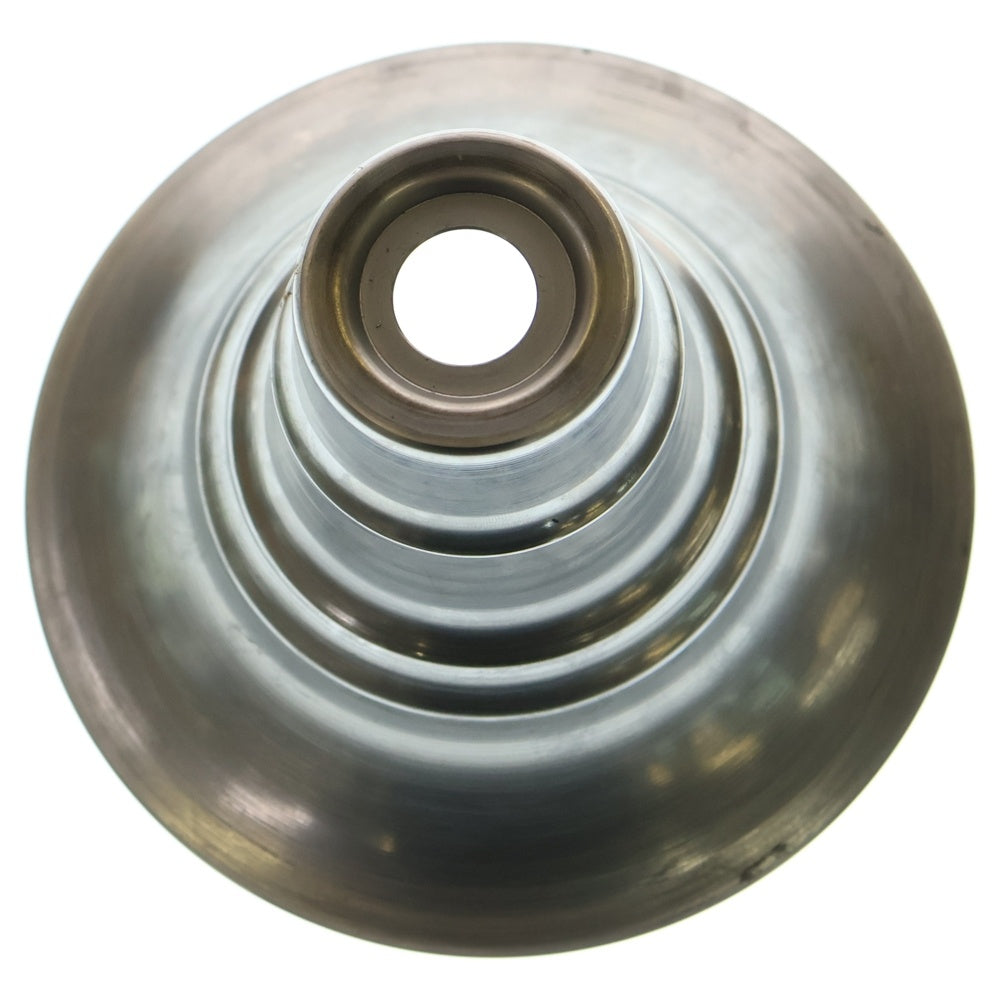 m&m(エムアンドエム) ×MASSES POT TYPE 2 - Shade STEEL / SMALL マシス シェード 鉄鉢 ポット シルバー