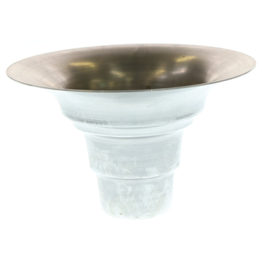 m&m(エムアンドエム) ×MASSES POT TYPE 2 - Shade STEEL / SMALL マシス シェード 鉄鉢 ポット シルバー