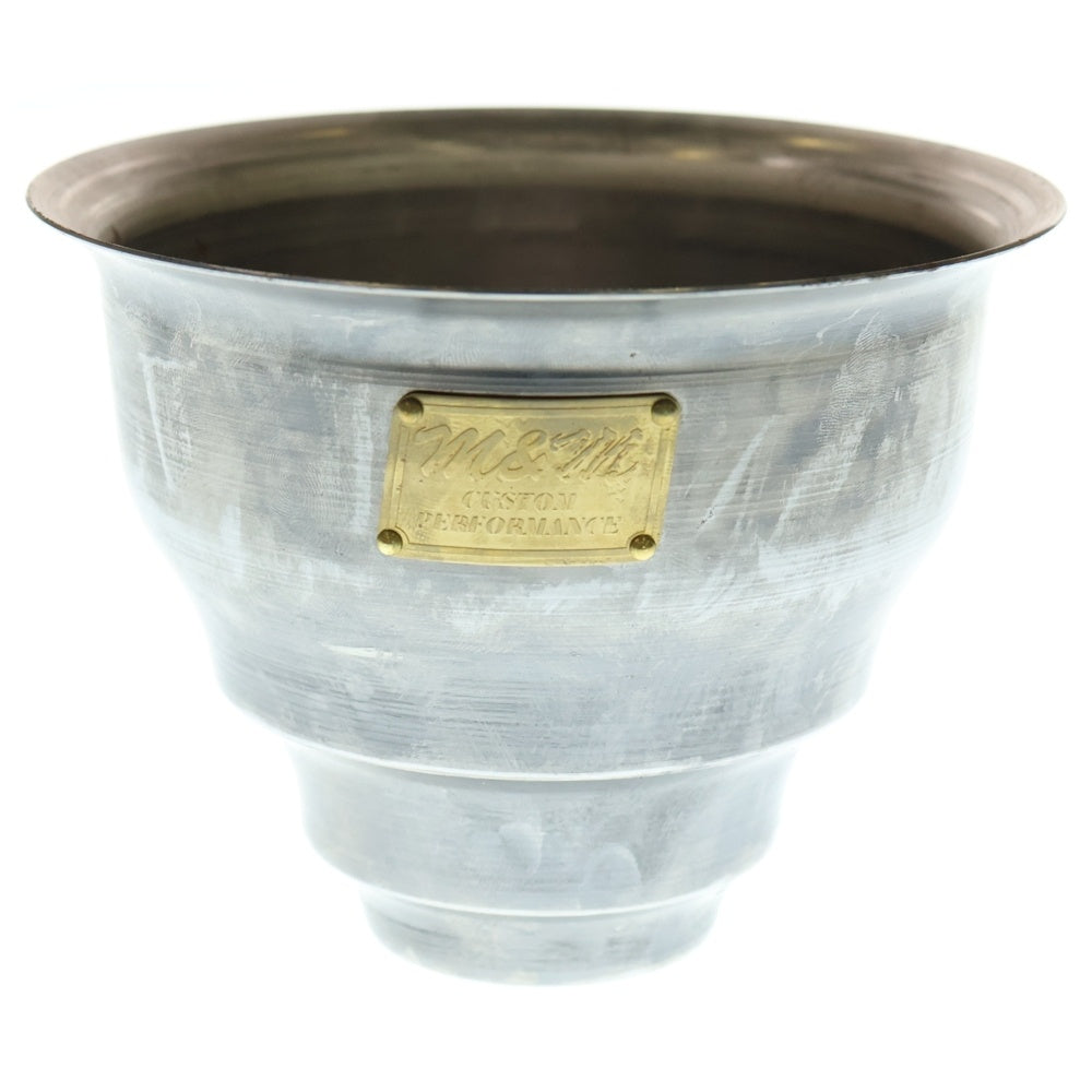 m&m(エムアンドエム) ×MASSES POT TYPE 5 - Conch STEEL / SMALL マシス コンク 鉄鉢 ポット シルバー