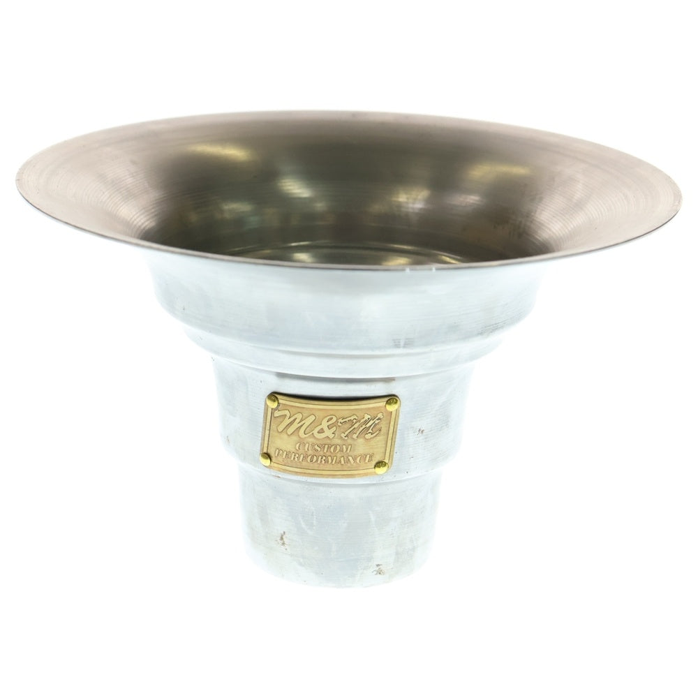 m&m(エムアンドエム) ×MASSES POT TYPE 2 - Shade STEEL / SMALL マシス シェード 鉄鉢 ポット シルバー