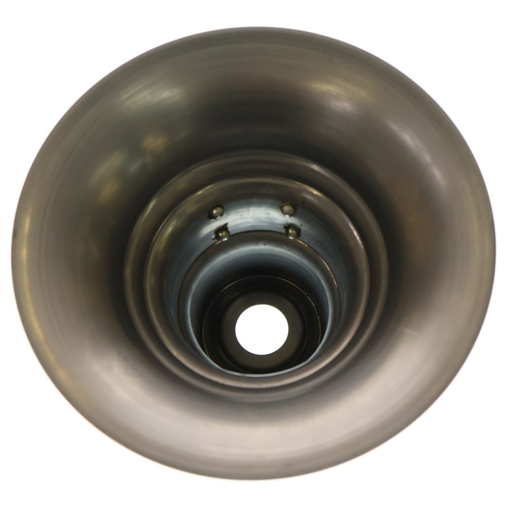 m&m(エムアンドエム) ×MASSES POT TYPE 2 - Shade STEEL / SMALL マシス シェード 鉄鉢 ポット シルバー