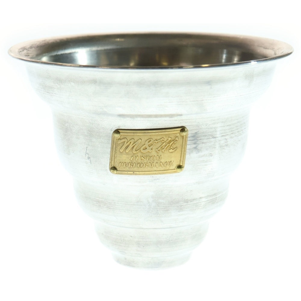 m&m(エムアンドエム) ×MASSES POT TYPE 6 - Bibendum Aluminum / SMALL マシス ビバンダム アルミ鉢 ポット シルバー