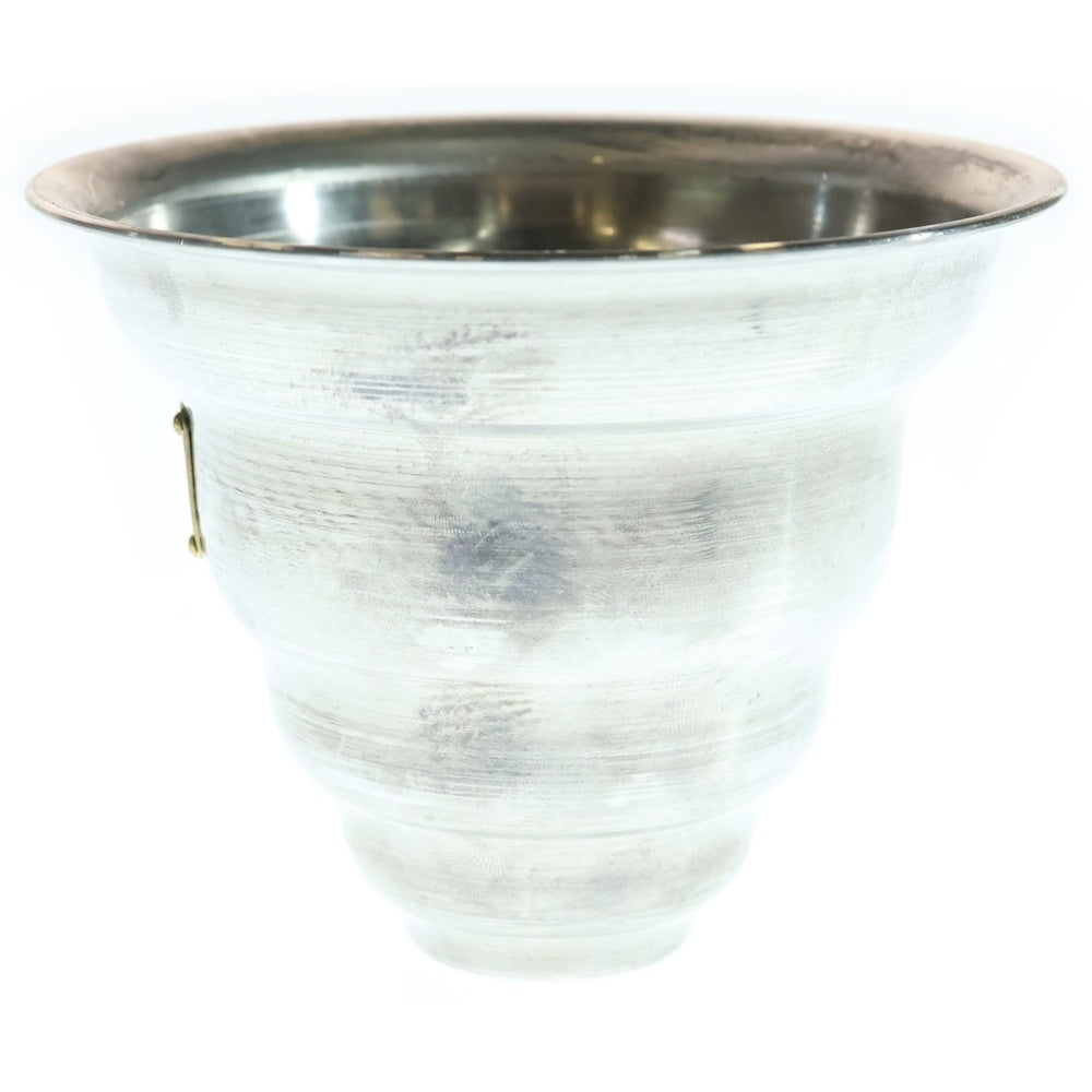 m&m(エムアンドエム) ×MASSES POT TYPE 6 - Bibendum Aluminum / SMALL マシス ビバンダム アルミ鉢 ポット シルバー