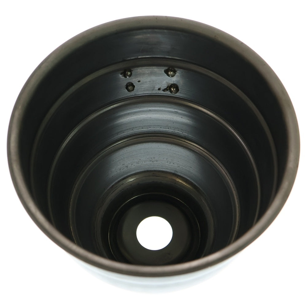 m&m(エムアンドエム) ×MASSES POT TYPE 1 - Chrysails STEEL / MEDIUM マシス クリサリス 鉄鉢 ポット シルバー