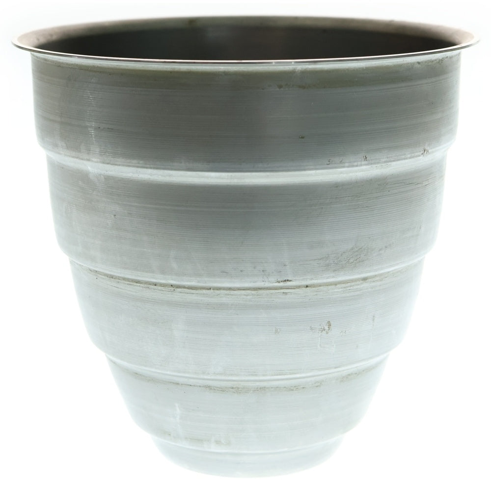 m&m(エムアンドエム) ×MASSES POT TYPE 1 - Chrysails STEEL / MEDIUM マシス クリサリス 鉄鉢 ポット シルバー