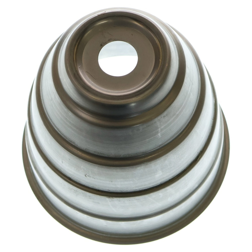 m&m(エムアンドエム) ×MASSES POT TYPE 1 - Chrysails STEEL / MEDIUM マシス クリサリス 鉄鉢 ポット シルバー