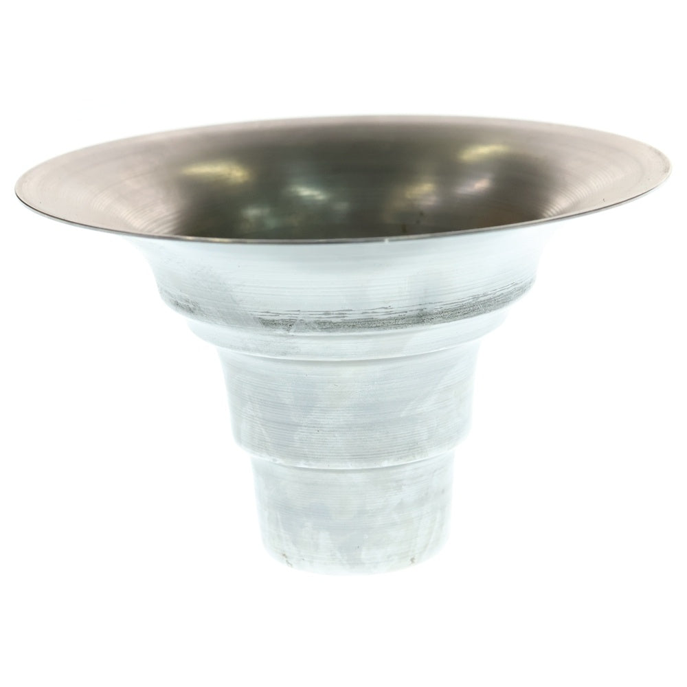 m&m(エムアンドエム) ×MASSES POT TYPE 2 - Shade STEEL / SMALL マシス シェード 鉄鉢 ポット シルバー