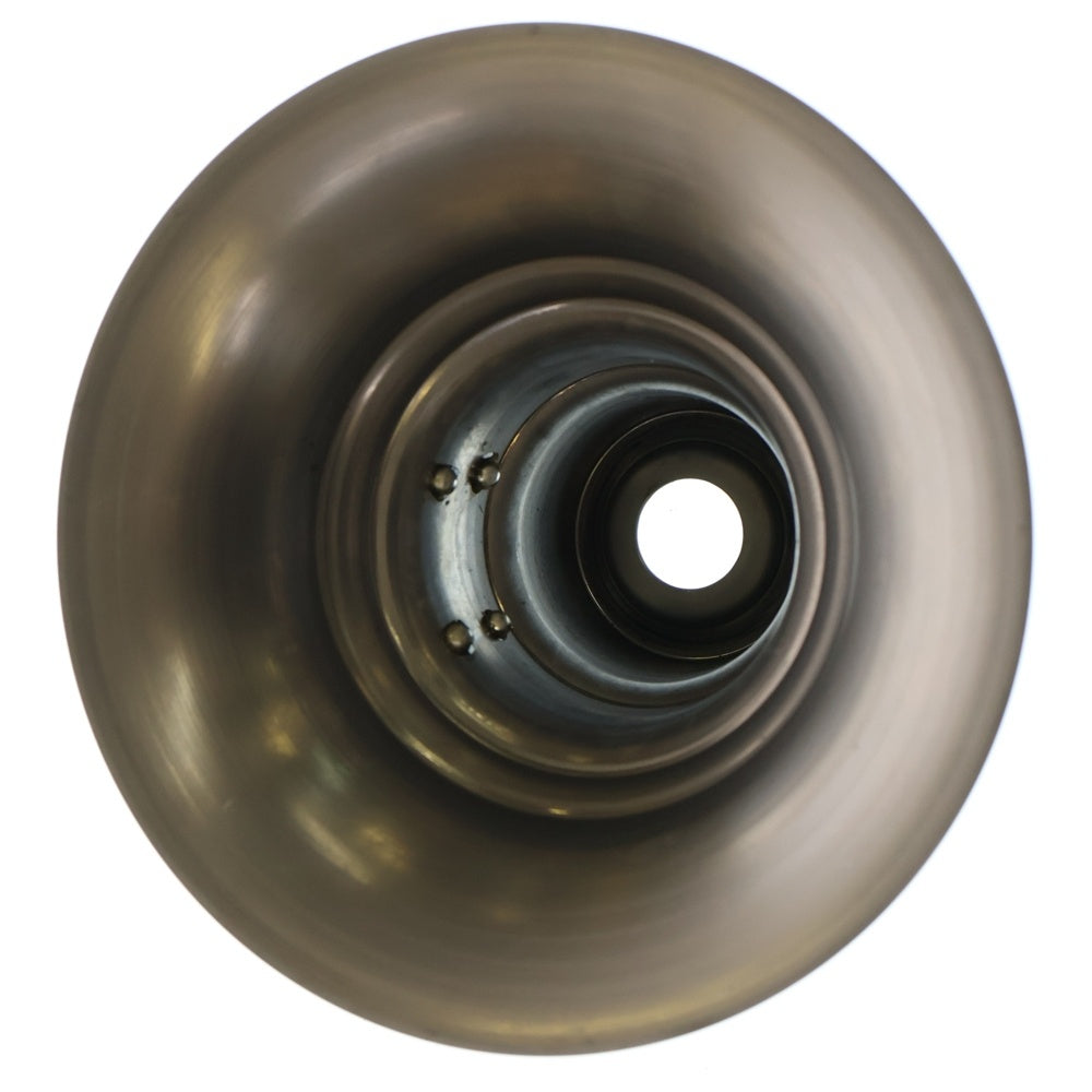 m&m(エムアンドエム) ×MASSES POT TYPE 2 - Shade STEEL / SMALL マシス シェード 鉄鉢 ポット シルバー