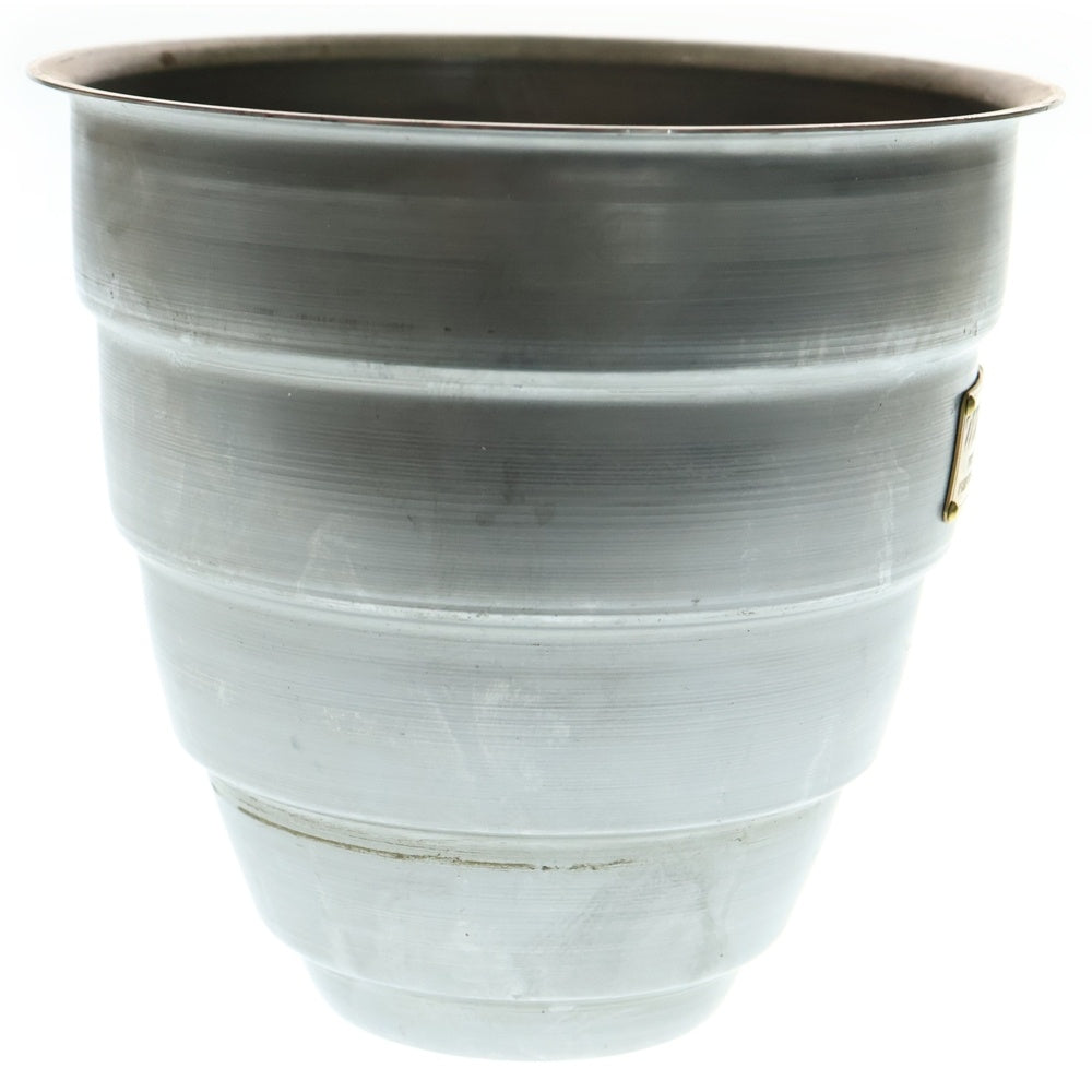 m&m(エムアンドエム) ×MASSES POT TYPE 1 - Chrysails STEEL / MEDIUM マシス クリサリス 鉄鉢 ポット シルバー