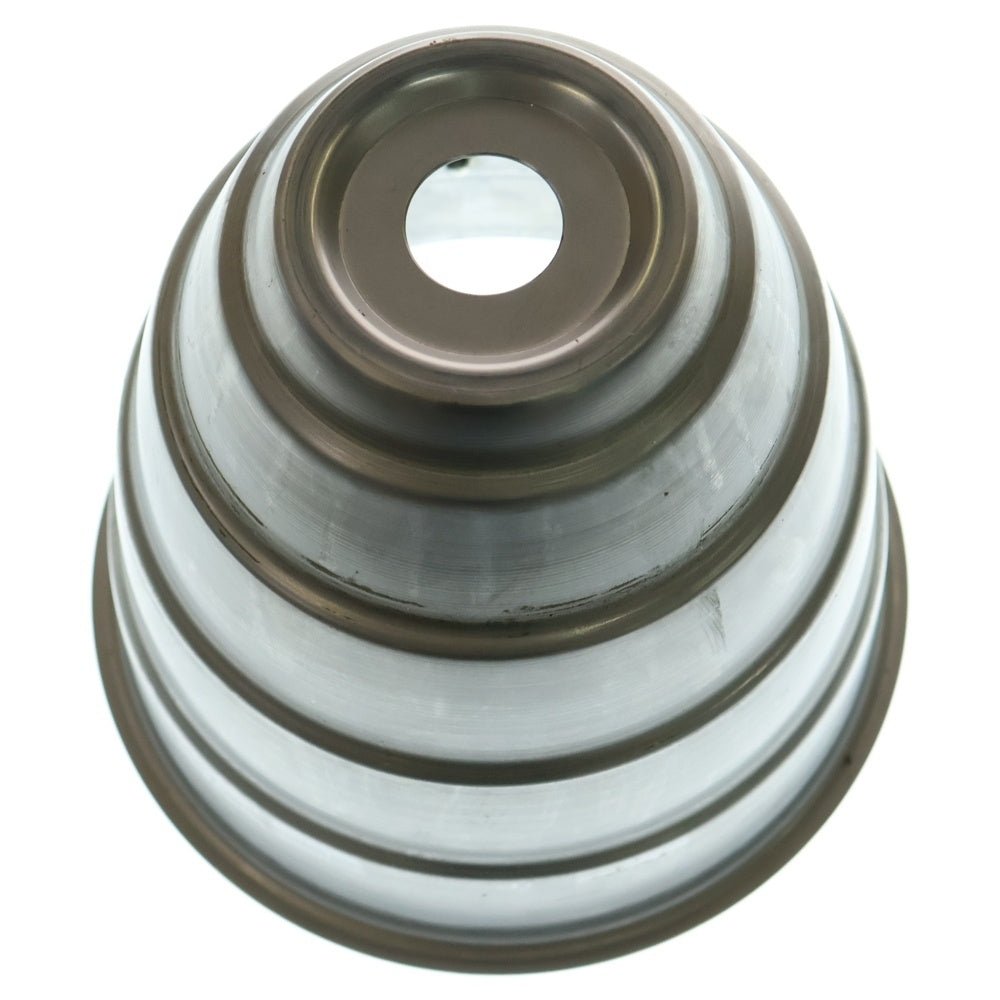 m&m(エムアンドエム) ×MASSES POT TYPE 1 - Chrysails STEEL / MEDIUM マシス クリサリス 鉄鉢 ポット シルバー