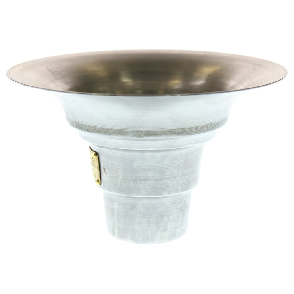 m&m(エムアンドエム) ×MASSES POT TYPE 2 - Shade STEEL / SMALL マシス シェード 鉄鉢 ポット シルバー