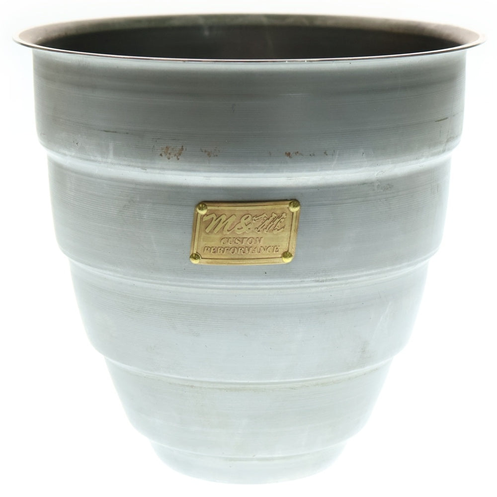 m&m(エムアンドエム) ×MASSES POT TYPE 1 - Chrysails STEEL / MEDIUM マシス クリサリス 鉄鉢 ポット シルバー