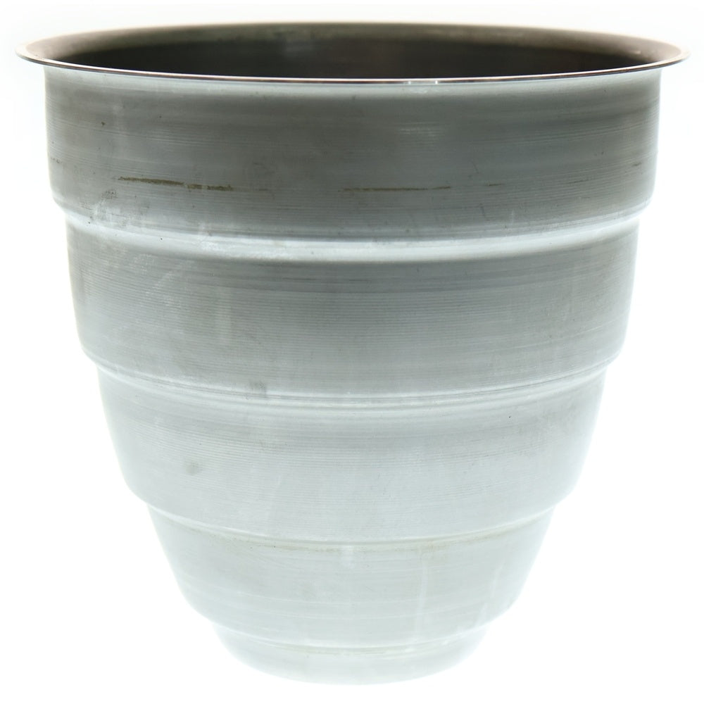 m&m(エムアンドエム) ×MASSES POT TYPE 1 - Chrysails STEEL / MEDIUM マシス クリサリス 鉄鉢 ポット シルバー