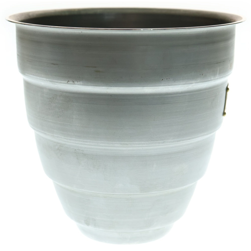 m&m(エムアンドエム) ×MASSES POT TYPE 1 - Chrysails STEEL / MEDIUM マシス クリサリス 鉄鉢 ポット シルバー