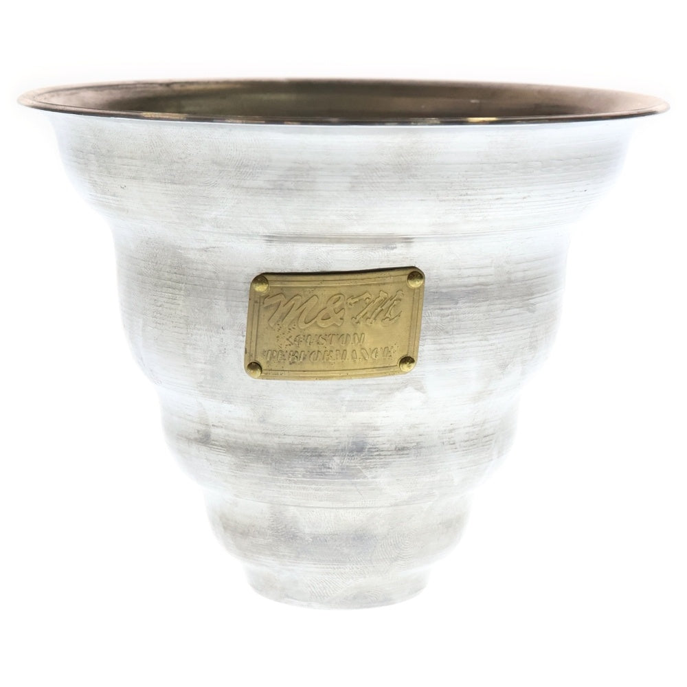 m&m(エムアンドエム) ×MASSES POT TYPE 6 - Bibendum Aluminum / SMALL マシス ビバンダム アルミ鉢 ポット シルバー