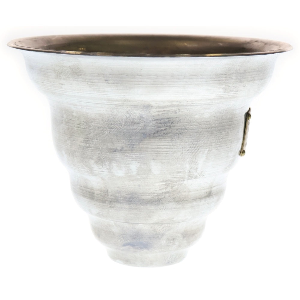 m&m(エムアンドエム) ×MASSES POT TYPE 6 - Bibendum Aluminum / SMALL マシス ビバンダム アルミ鉢 ポット シルバー