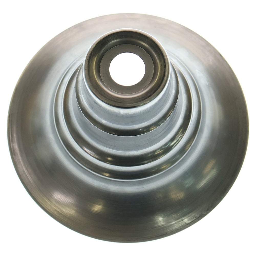 m&m(エムアンドエム) ×MASSES POT TYPE 2 - Shade STEEL / SMALL マシス シェード 鉄鉢 ポット シルバー