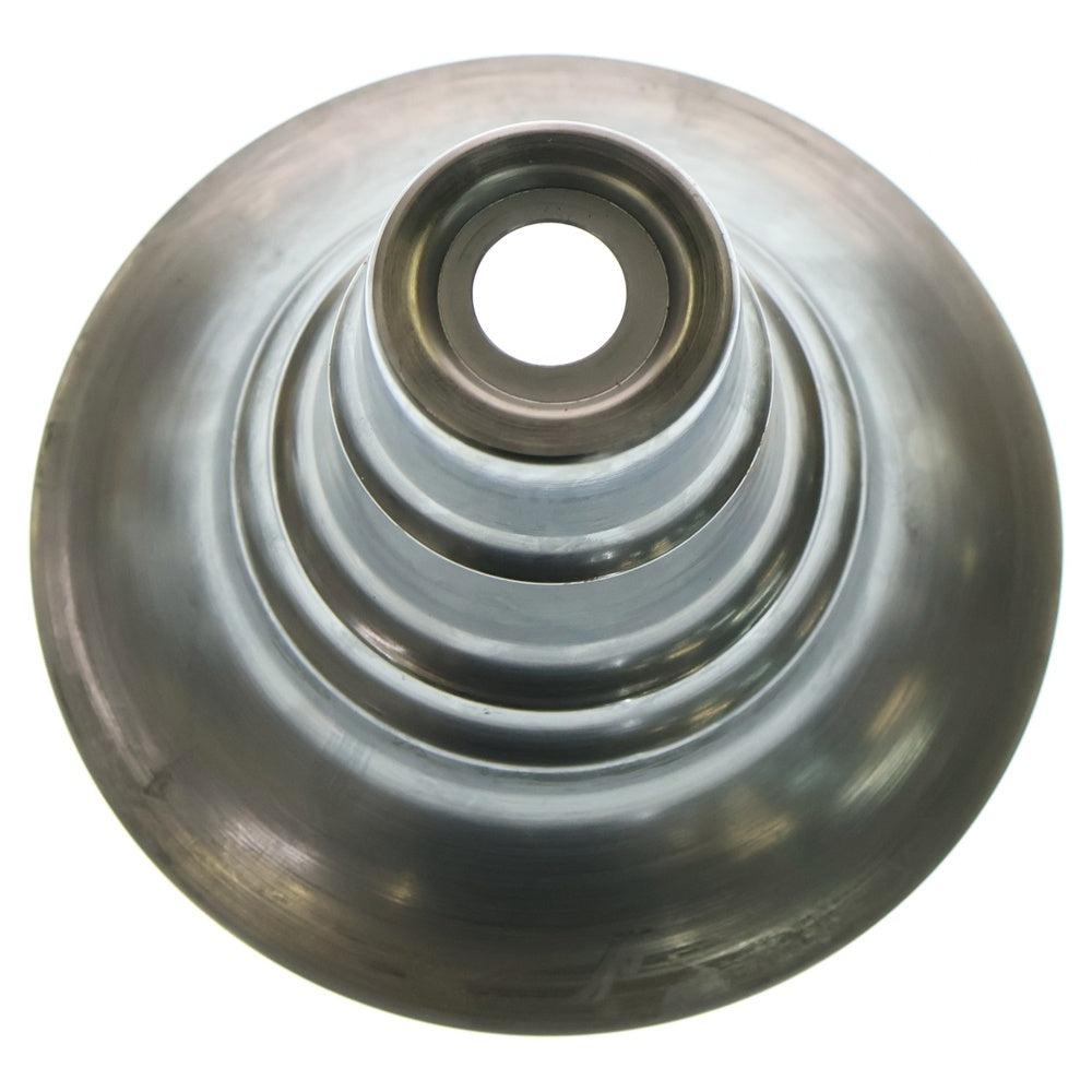 m&m(エムアンドエム) ×MASSES POT TYPE 2 - Shade STEEL / SMALL マシス シェード 鉄鉢 ポット シルバー