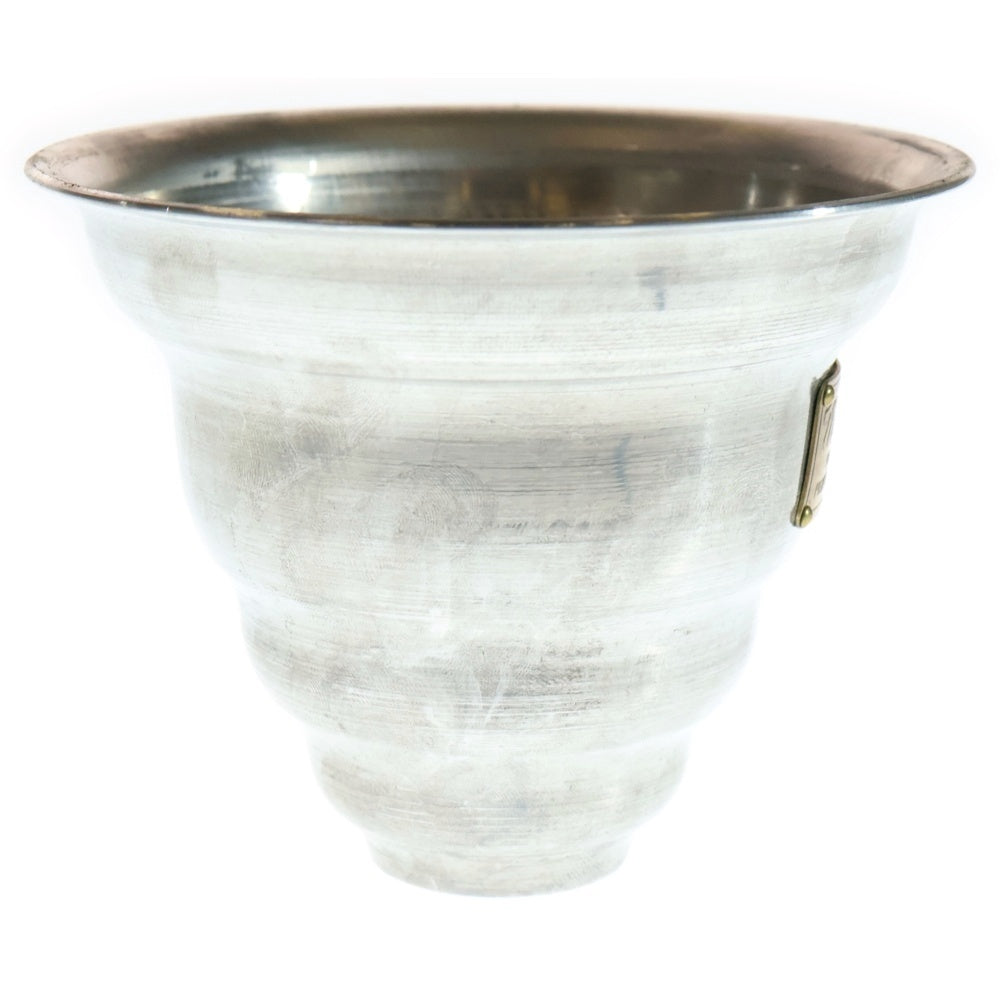 m&m(エムアンドエム) ×MASSES POT TYPE 6 - Bibendum Aluminum / SMALL マシス ビバンダム アルミ鉢 ポット シルバー