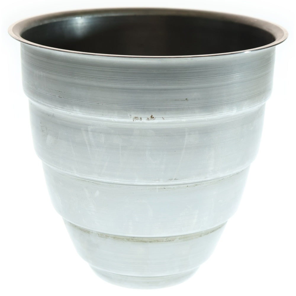 m&m(エムアンドエム) ×MASSES POT TYPE 1 - Chrysails STEEL / MEDIUM マシス クリサリス 鉄鉢 ポット シルバー