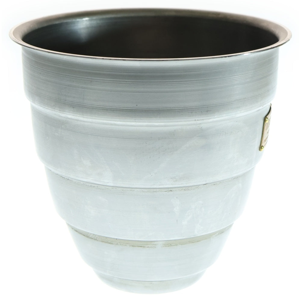 m&m(エムアンドエム) ×MASSES POT TYPE 1 - Chrysails STEEL / MEDIUM マシス クリサリス 鉄鉢 ポット シルバー