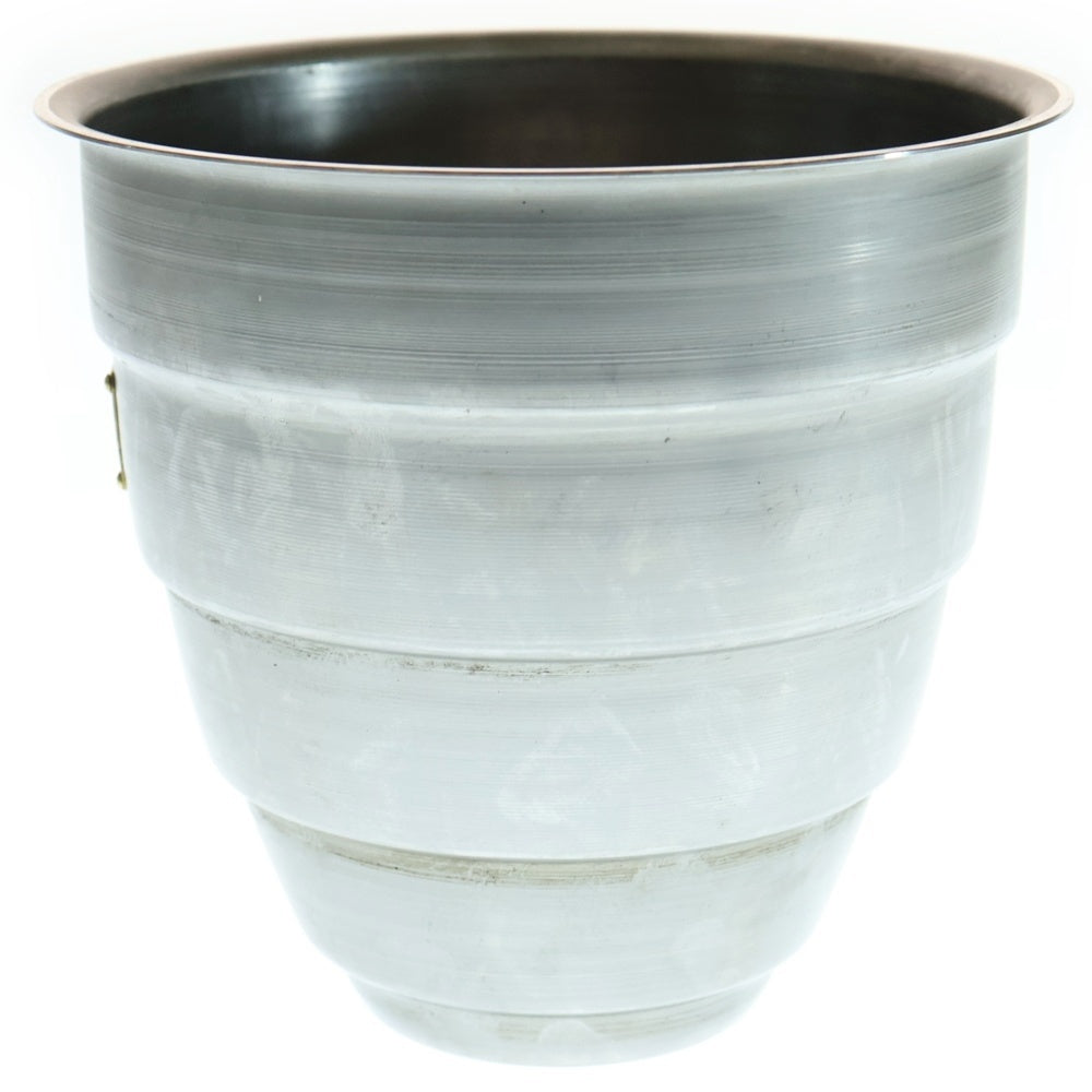 m&m(エムアンドエム) ×MASSES POT TYPE 1 - Chrysails STEEL / MEDIUM マシス クリサリス 鉄鉢 ポット シルバー