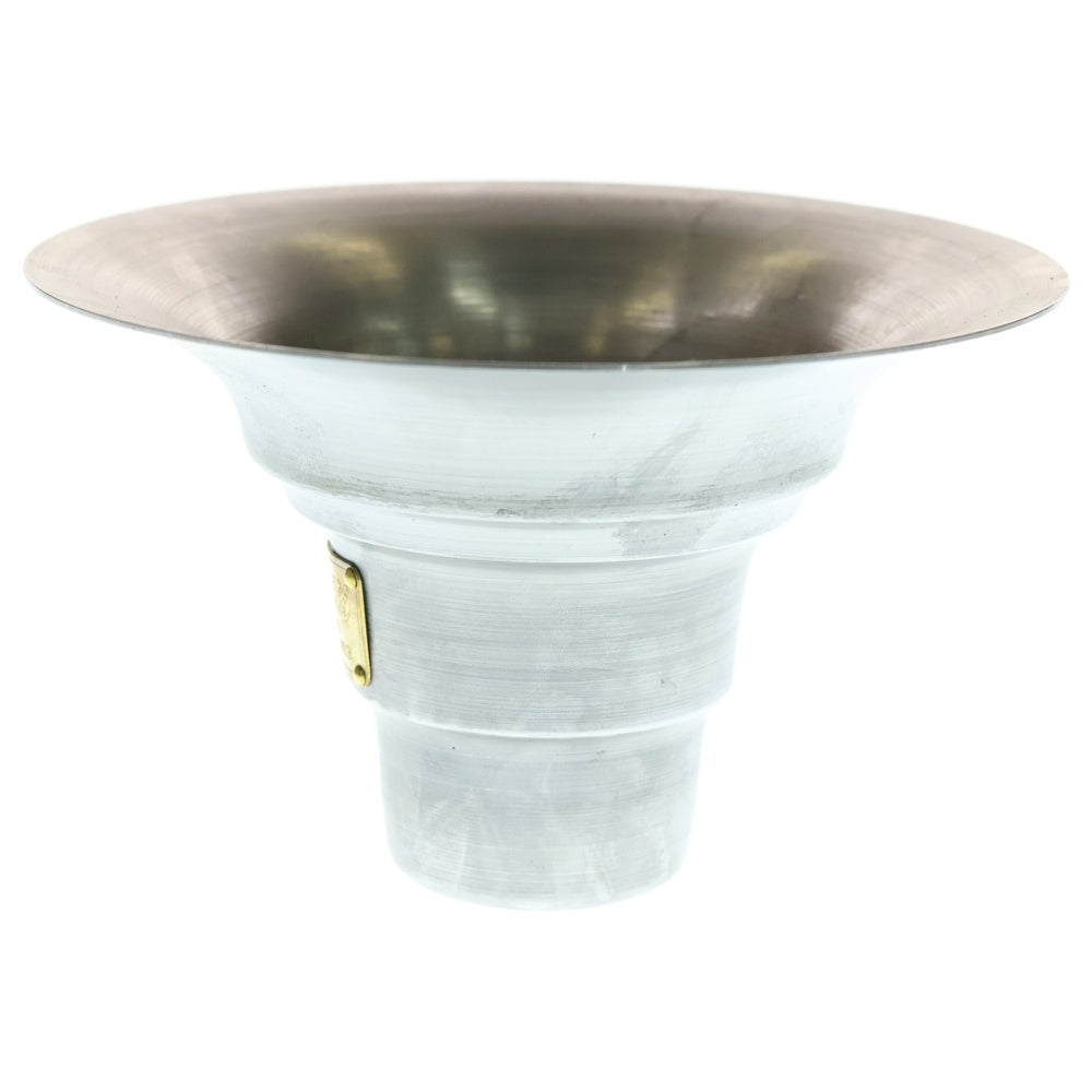 m&m(エムアンドエム) ×MASSES POT TYPE 2 - Shade STEEL / SMALL マシス シェード 鉄鉢 ポット シルバー